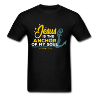 Jesus is the Anchor T-Shirt - black