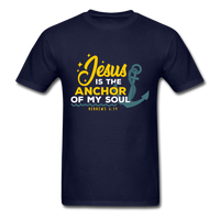 Jesus is the Anchor T-Shirt - navy