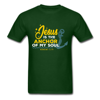 Jesus is the Anchor T-Shirt - forest green