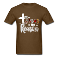 Jesus is the Reason T-Shirt - brown