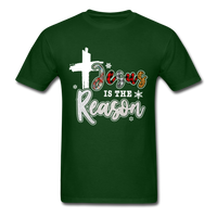 Jesus is the Reason T-Shirt - forest green