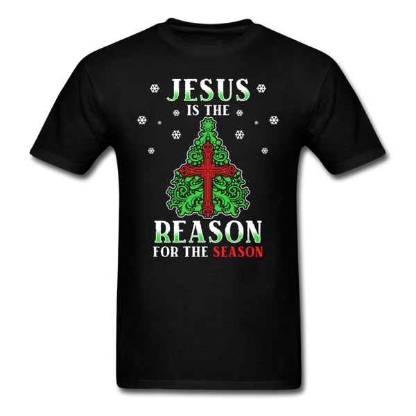 Jesus is the Reason for the Season T-Shirt - black
