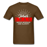 Jesus SWAG T-Shirt - brown