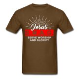 Jesus SWAG T-Shirt - brown