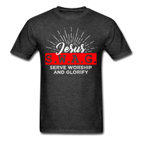Jesus SWAG T-Shirt - heather black