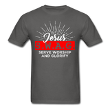 Jesus SWAG T-Shirt - charcoal