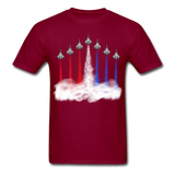 American Jets T-Shirt - burgundy