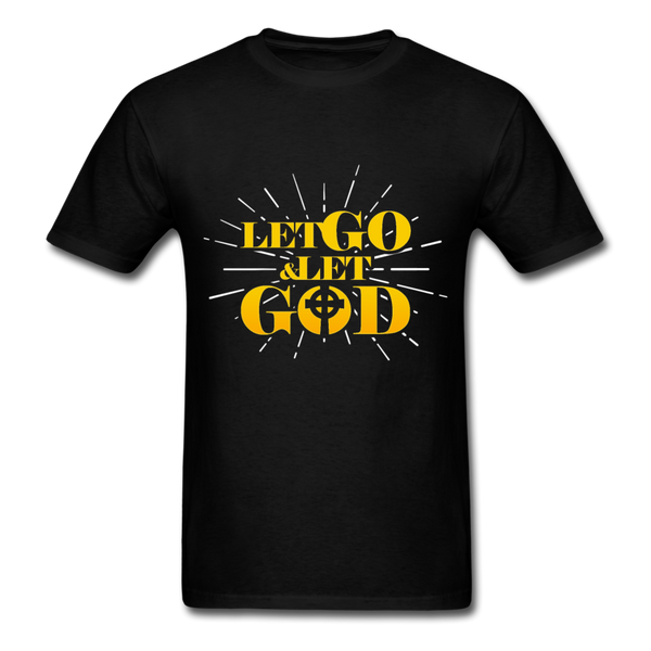 Let Go & Let God T-Shirt - black