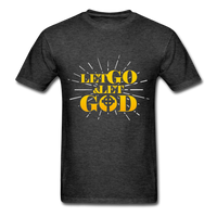 Let Go & Let God T-Shirt - heather black