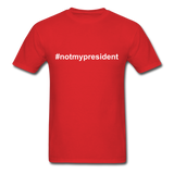 #notmypresident T-Shirt - red