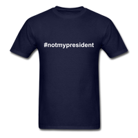 #notmypresident T-Shirt - navy
