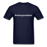 #notmypresident T-Shirt - navy