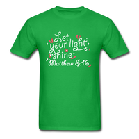 Let Your LIght Shine T-Shirt - bright green