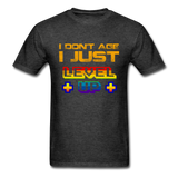 Level Up T-Shirt - heather black