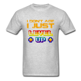 Level Up T-Shirt - heather gray