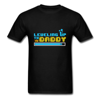 Leveling Up to Daddy T-Shirt - black