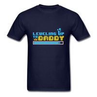 Leveling Up to Daddy T-Shirt - navy