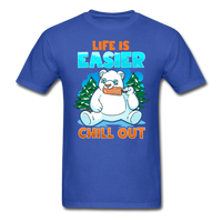 Life is Easier T-Shirt - royal blue