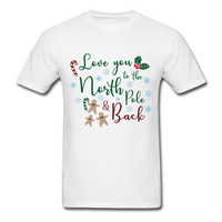 Love You to the North Pole & Back T-Shirt - white