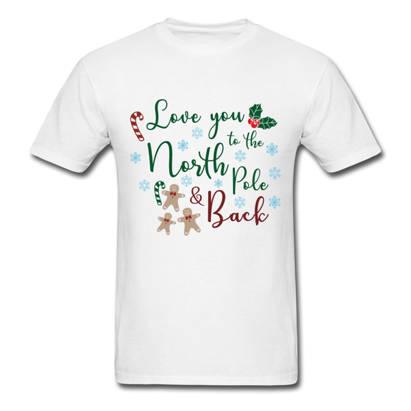 Love You to the North Pole & Back T-Shirt - white