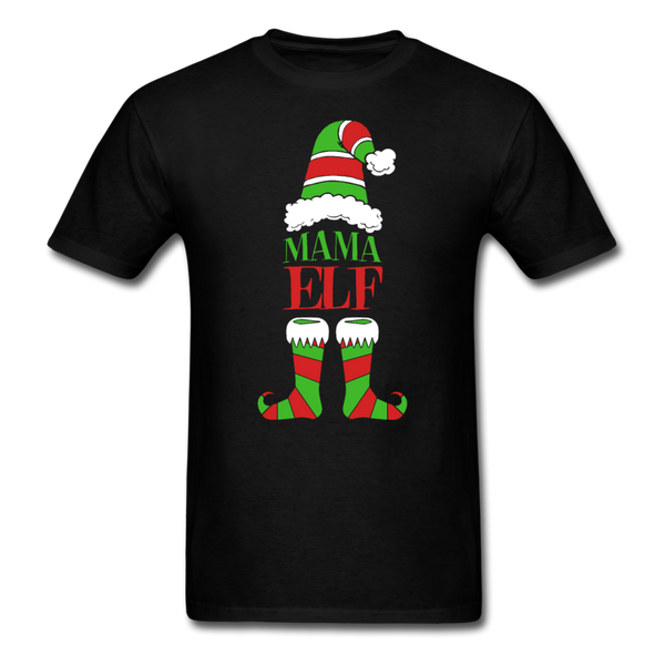Mama Elf T-Shirt - black