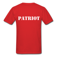 American Flag Patriot T-Shirt - red