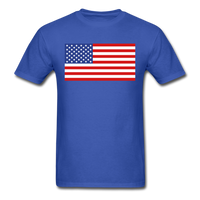 American Flag Patriot T-Shirt - royal blue
