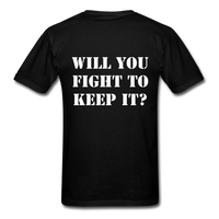 Fight for Freedom T-Shirt - black