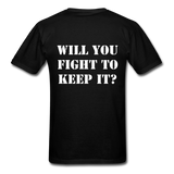 Fight for Freedom T-Shirt - black