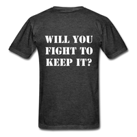 Fight for Freedom T-Shirt - heather black