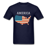 America the Beautiful T-Shirt - navy