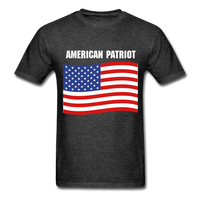 American Patriot T-Shirt - heather black