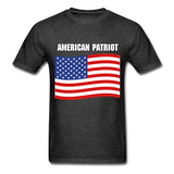 American Patriot T-Shirt - heather black