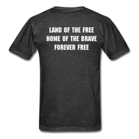 American Patriot T-Shirt - heather black