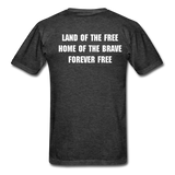 American Patriot T-Shirt - heather black