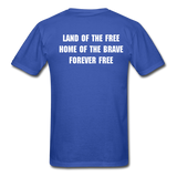 American Patriot T-Shirt - royal blue