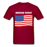 American Patriot T-Shirt - dark red