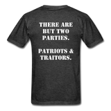 Patriots & Traitors T-Shirt - heather black