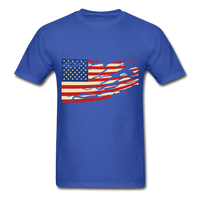 Patriots & Traitors T-Shirt - royal blue
