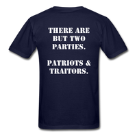 Patriots & Traitors T-Shirt - navy
