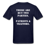 Patriots & Traitors T-Shirt - navy