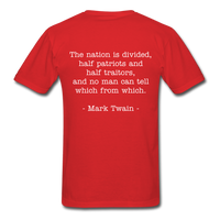 Nation Divided T-Shirt - red