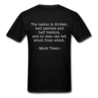 Nation Divided T-Shirt - black