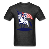Nation Divided T-Shirt - heather black