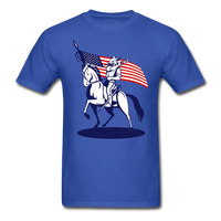 Nation Divided T-Shirt - royal blue