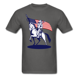 Nation Divided T-Shirt - charcoal
