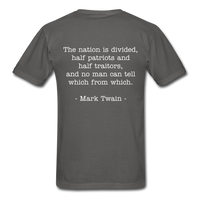 Nation Divided T-Shirt - charcoal
