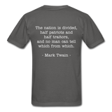 Nation Divided T-Shirt - charcoal