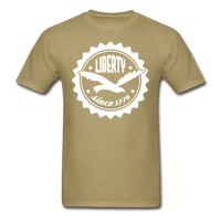 Liberty Since 1776 T-Shirt - khaki