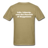 Liberty Since 1776 T-Shirt - khaki